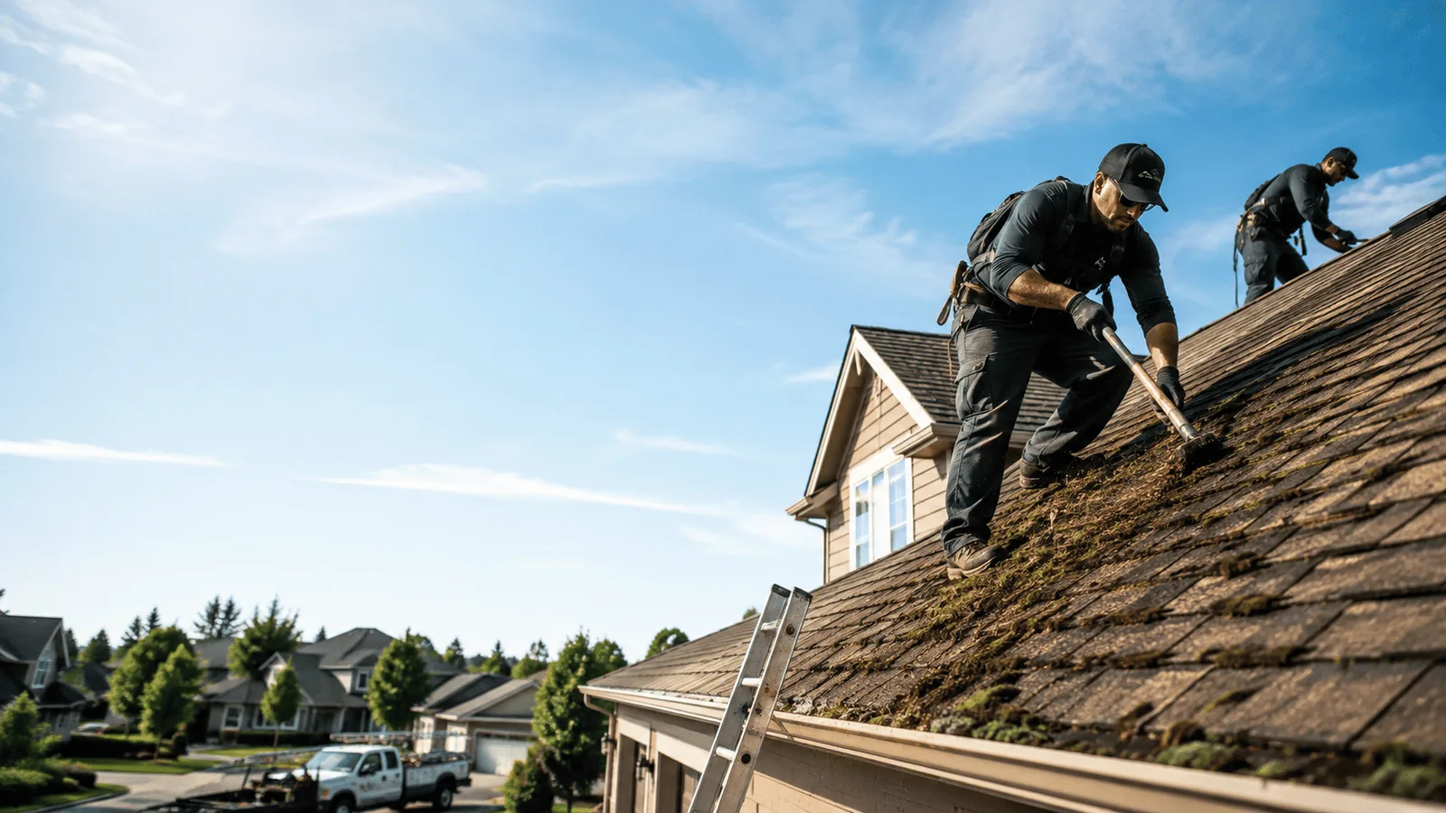 Roof Moss Removal in Carlisle, MA near me